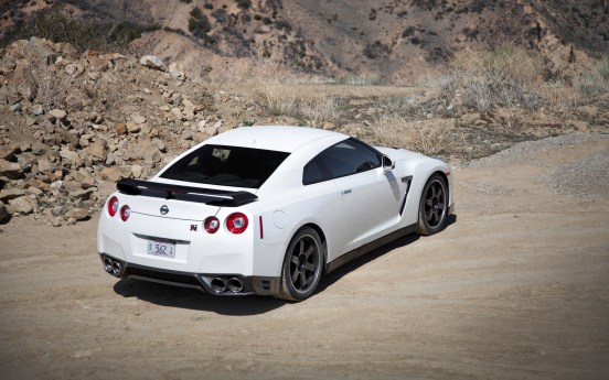 2013-Nissan-GT-R-Black-Edition-rear-three-quarters