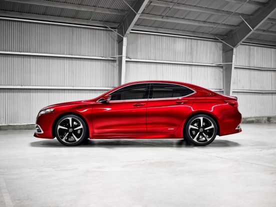 The 2015 Acura TLX Prototype